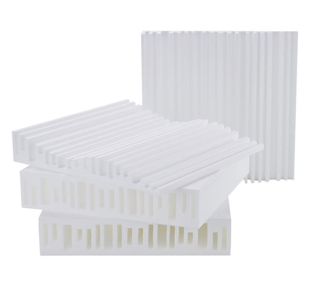 t.akustik Diffusor Wave eps set bianco