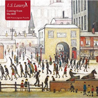 Puzzle - L. S. Lowry: Aus der Fabrik