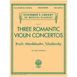Three Romantic Violin Concertos:Bruch, Mendelssohn, Fachbücher