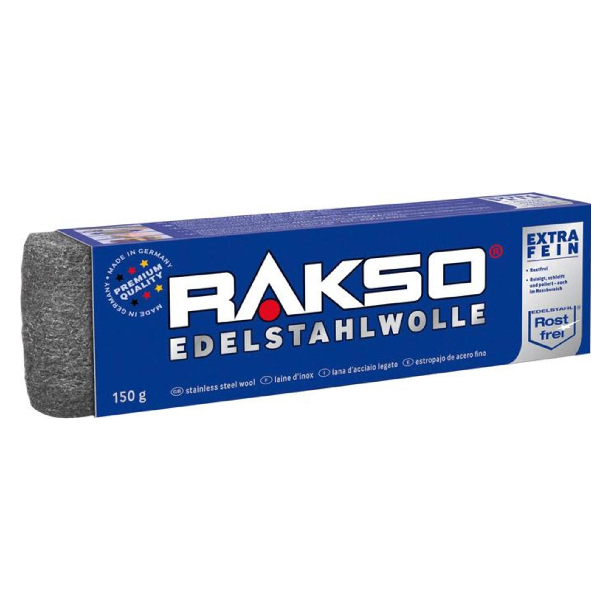 Rakso Edelstahlwolle zu 150g (90281)