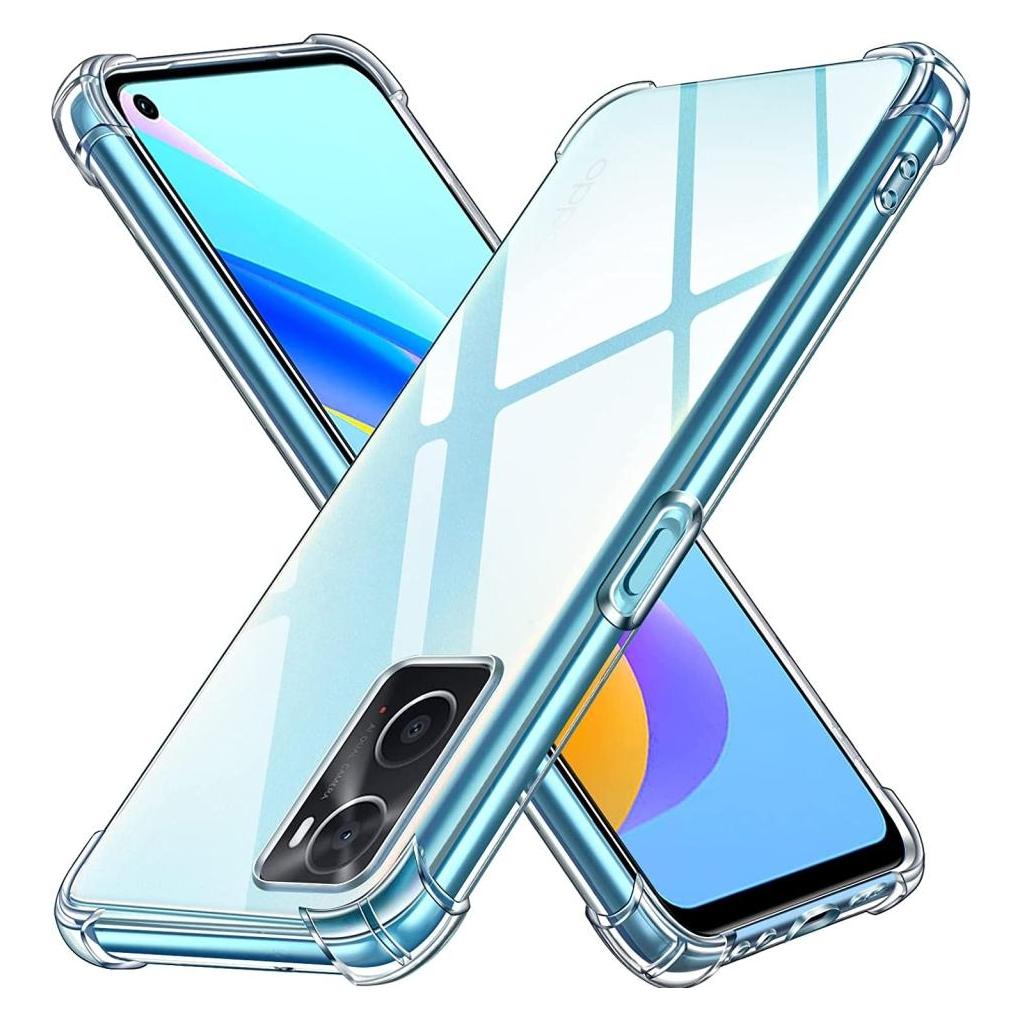 Screenguard Oppo A76 Hülle Crystal Soft Airbag Bumper (Oppo A76) (00030924)
