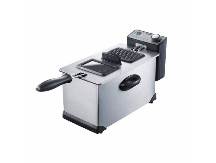 Severin FR2431 Fritteuse – Airfryer - Friteuse – silber