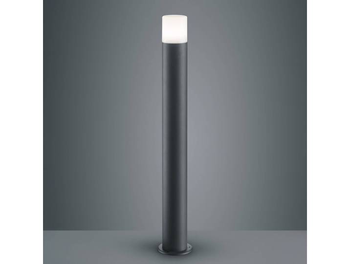 Trio Lighting Wegeleuchte Hoosic, dimmbar, schwarz, Aluminium, Modern, Außenleuchte