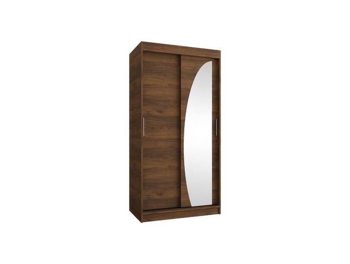 SCHWEBETÜRENSCHRANK Wika 100 cm mit Schubladen