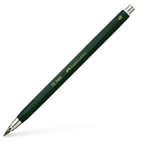 Faber-Castell Fallminenstift TK 9400, 139404, Minenstärke 3.15 mm, grün, Härte 4B