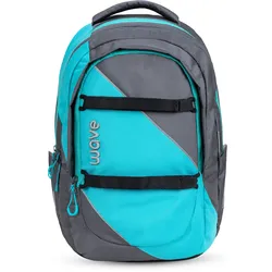 Wave Prime Schulrucksack - Grey Lagoon Koffer24