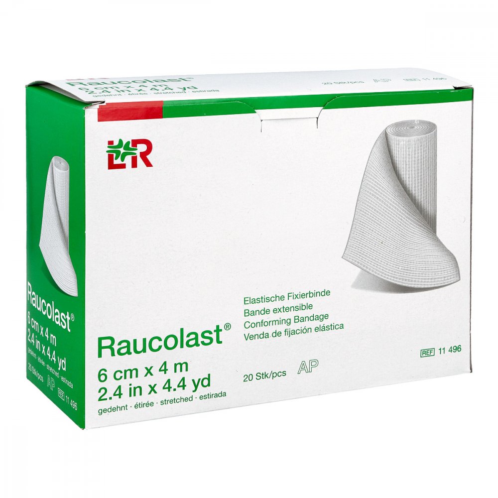 Lohmann & Rauscher GmbH & Co.KG Elafix Binden Raucolast 6cm ohne Zellglas 03807677