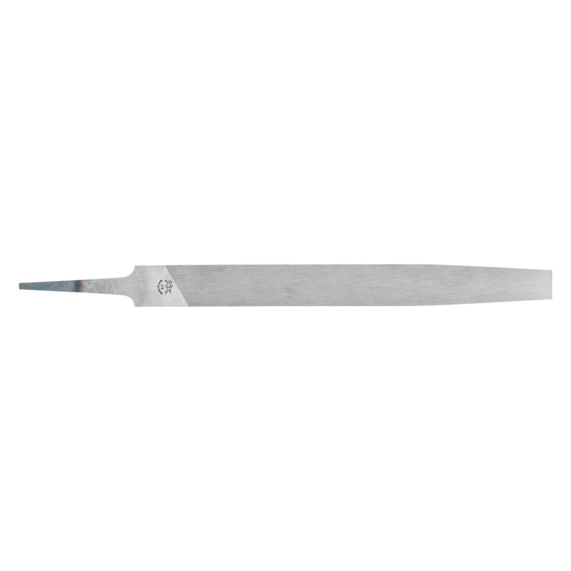 Pferd Mühlsägefeile gerade Kanten Flachspitz 200mm Hieb 3 für feines Schärfen (200 mm) (1212 SP 200 H3)