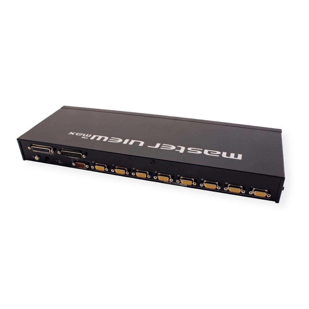 Aten CS1708A, 8-Port KVM Switch 2x PS2/ USB, VGA, daisychain (CS1708A)