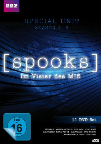 Alrick Riley - Spooks - Im Visier des MI5 - Special Unit - Staffel 1 - 4 + Bonusmaterial [11 DVDs] - Preis vom 09.10.2026 07:28:09 h