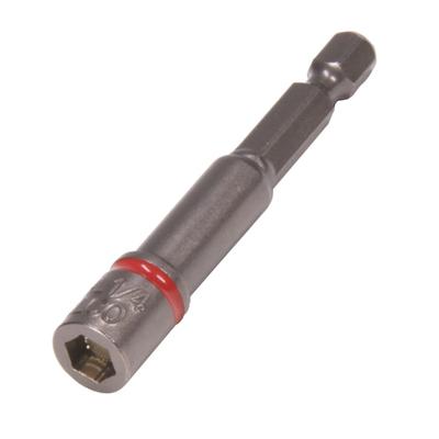 Malco Magnetic Hex Drivers Long 1/4 Inch - 5 Pack