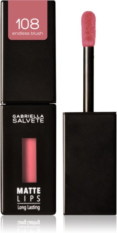 Gabriella Salvete Matte Lips long-lasting liquid lipstick with matt effect shade 108 Endless Blush 4,5 ml