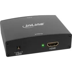 INLINE Konv, VGA+Audio zu HDMI