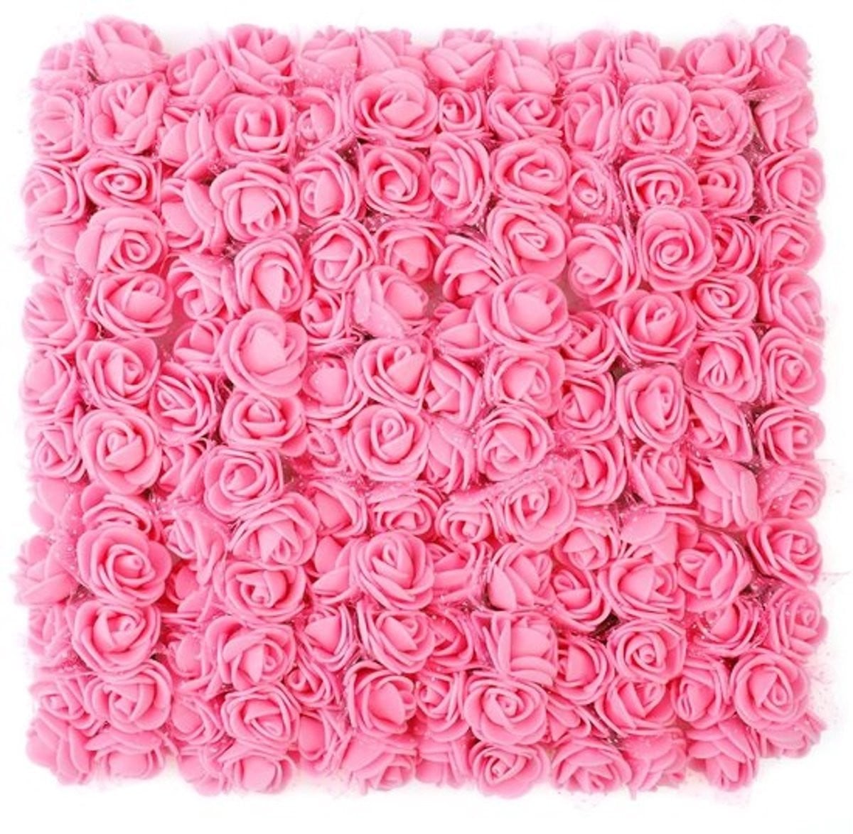 Dailygoods 144 stuks kunstmatige rozenbloemhoofden voor bruiloft accessoires