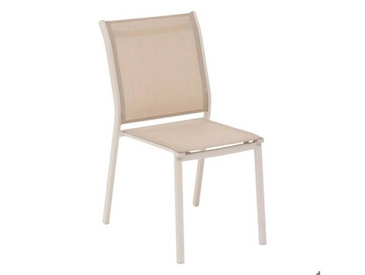 Chaise  Essentia  empilable lin & argile - Hespéride