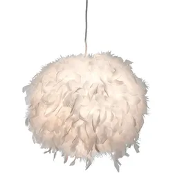 Nino Leuchten, Pendelleuchte, Pendelleuchte 30 cm Ducky Weiss (E27)