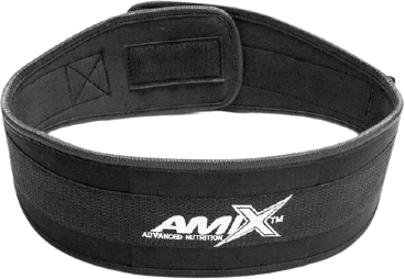Amix Cinturón Deportivo de Neopreno Negro M