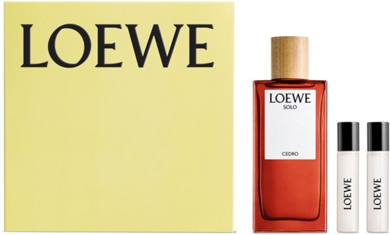 Loewe Solo Cedro coffret cadeau pour homme