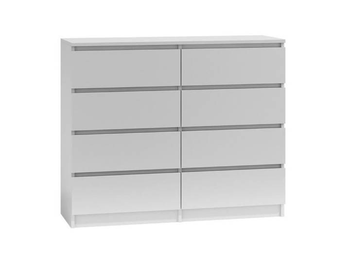 COMMODE DE CHAMBRE DE SLON D'ENFANT- BLANCHE- MALWA M8 120
