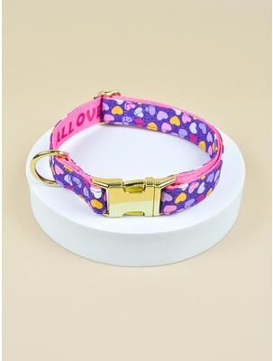 Uplift Treasures Cute Double Sided Pet Collar For Dogs And Cats e m