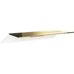 Mikado Duschregal 30 cm goldfarben
