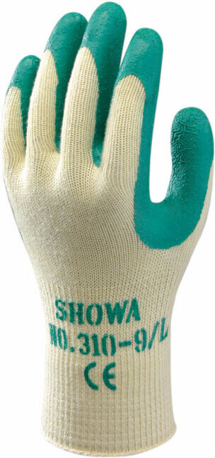 SHOWA Gants 310, vert T. M (310 EU M/Green)