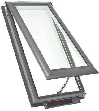 Velux VSS C06 Solar Powered Deck Mount Skylight W/ Laminated Low E3 Glass w/ Blind 21 x 46 without Blind- DISCONTINUED