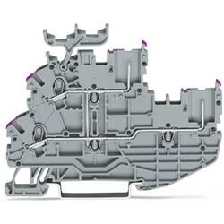 WAGO 2020-2208 Basisklemme Klemme Grau 50 St. Piece