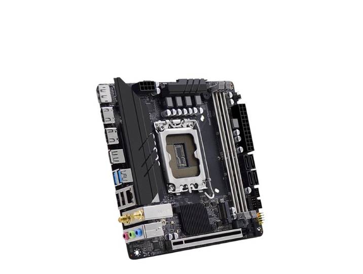 Carte mère pour mini-ordinateur H610M-K B760M P D2H WIFI ITX, prise en charge DDR4, 12e et 13e génération