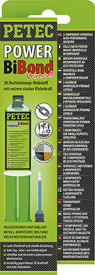 Petec Kunststoff-Klebstoff Power-Bibond 3 Min. Sb (24 Ml) 98625 0.024l