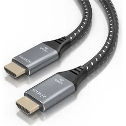 Aisens A150-0876 (0.46 m), Videokabel, Schwarz, Grau