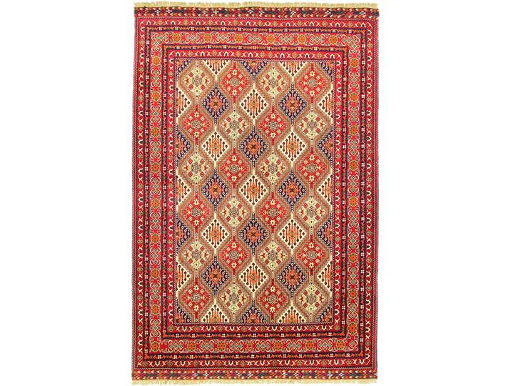 Afghan Marinus Teppich 198x293 Handgeknüpft Orientteppich Wolle