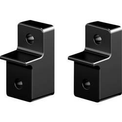 AX Wandbefestigungshalter für AX Kunststoff, RAL 9011 AX 1485.500 Rittal Inhalt: 4 St. 1485500