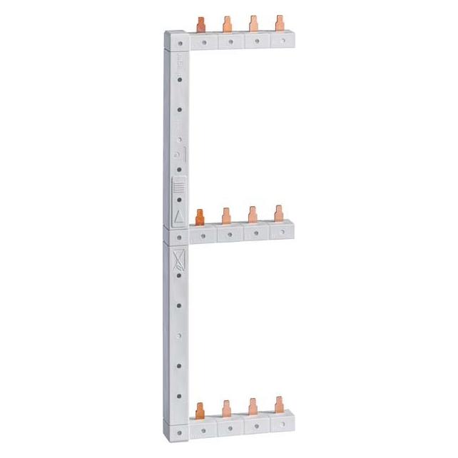 Hager Phasenschiene senkrecht 63A li/re L1L2L3N KCF668S (KCF668S)
