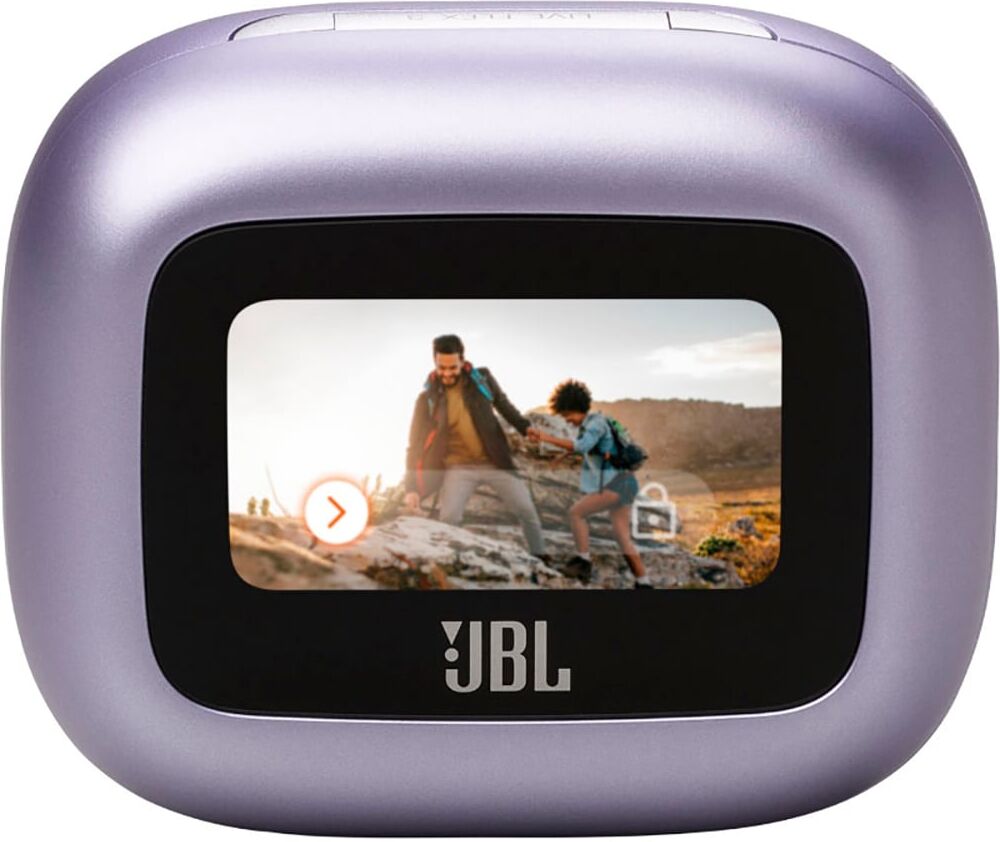 JBL wireless In-Ear-Kopfhörer "LIVE FLEX 3", lila (violett), B:10cm H:6cm T:19cm, Kopfhörer, True Adaptive Noise Cancelling, IP54, Personi-Fi 3.0, wireless In-Ear-Kopfhörer
