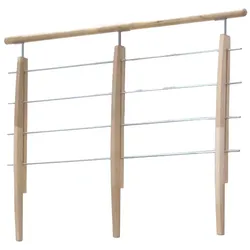 Minka Brüstungsgeländer für die Raumspartreppen Home, Classic, Home Turn und Classic Turn Untergurte Fichte 1m