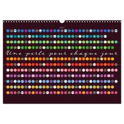Une perle pour chaque jour (Calendrier mural 2027 DIN A3 vertical), CALVENDO calendrier mensuel