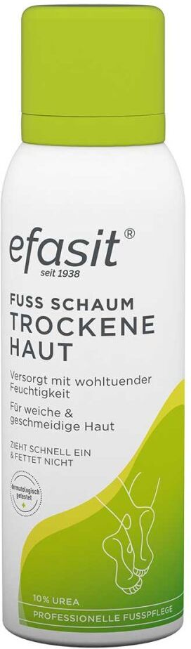 Efasit Fuß Schaum Trockene Haut 125ml