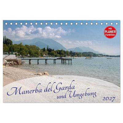 Gardasee - Manerba del Garda (Tischkalender 2027 DIN A5 quer), CALVENDO Monatskalender