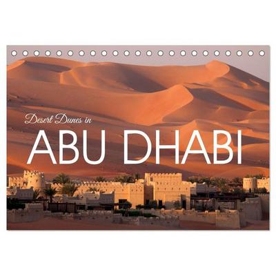 Desert dunes in Abu Dhabi (Desk Calendar 2027 DIN A5 landscape), CALVENDO 12 Month DeskCalendar