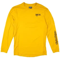 Troy Lee Designs Ruckus Ride LS Tee, Eyez, safron, youth S