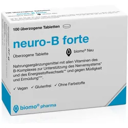 NEURO-B forte biomo Neu überzogene Tabletten 100 St