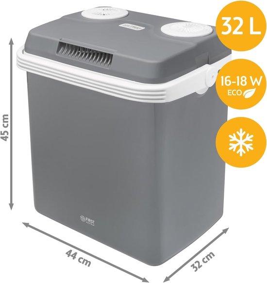 Kühlbox - Kunststoff - 32 Liter Fassungsvermögen - Kühl- und Warmhaltefunktion - Ideal für Camping und Picknicks