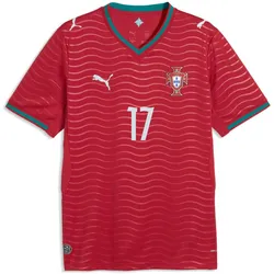 Puma, Herren, Fussballtrikot, FPF Home Jersey Replica Player (XXL), Grün, Rot