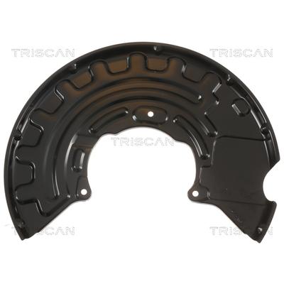 TRISCAN Spritzblech, Bremsscheibe 8125 29129 Vorderachse rechts für VW