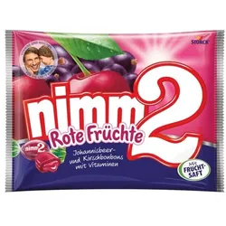 Nimm2 Bonbons »Rote Früchte« 64 Stück / 429 g