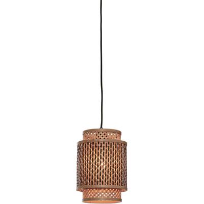GOOD & MOJO Hängeleuchte "BHUTAN", braun, 1, Ø 18cm H: 25cm, 1 Stk., Leuchten, Hängeleuchte