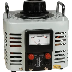 MCP 1000 ANALOG - Ringkern-Stelltrafo, 0-250 V, 4 A, 1000 W, Analog