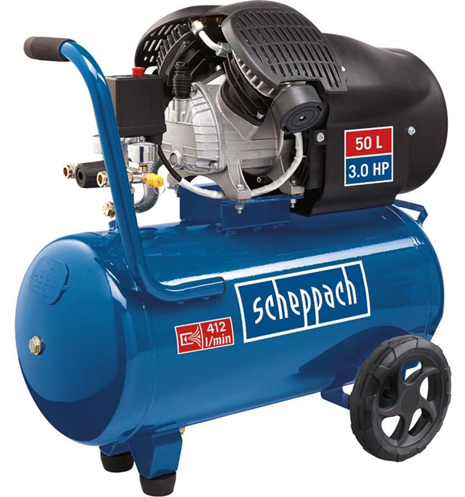 Scheppach compressor HC52DC 2200W 50 liter 230V 50Hz