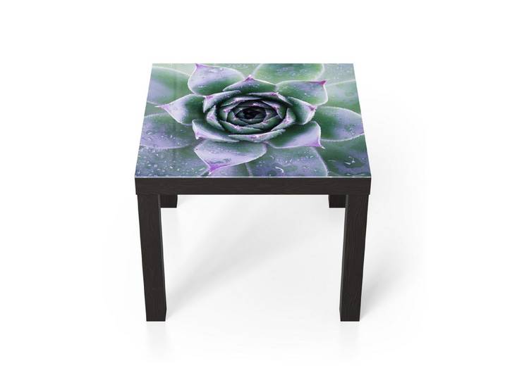 DEQORI Couchtisch 'Taufrische Symmetrie', Glas Beistelltisch Glastisch modern